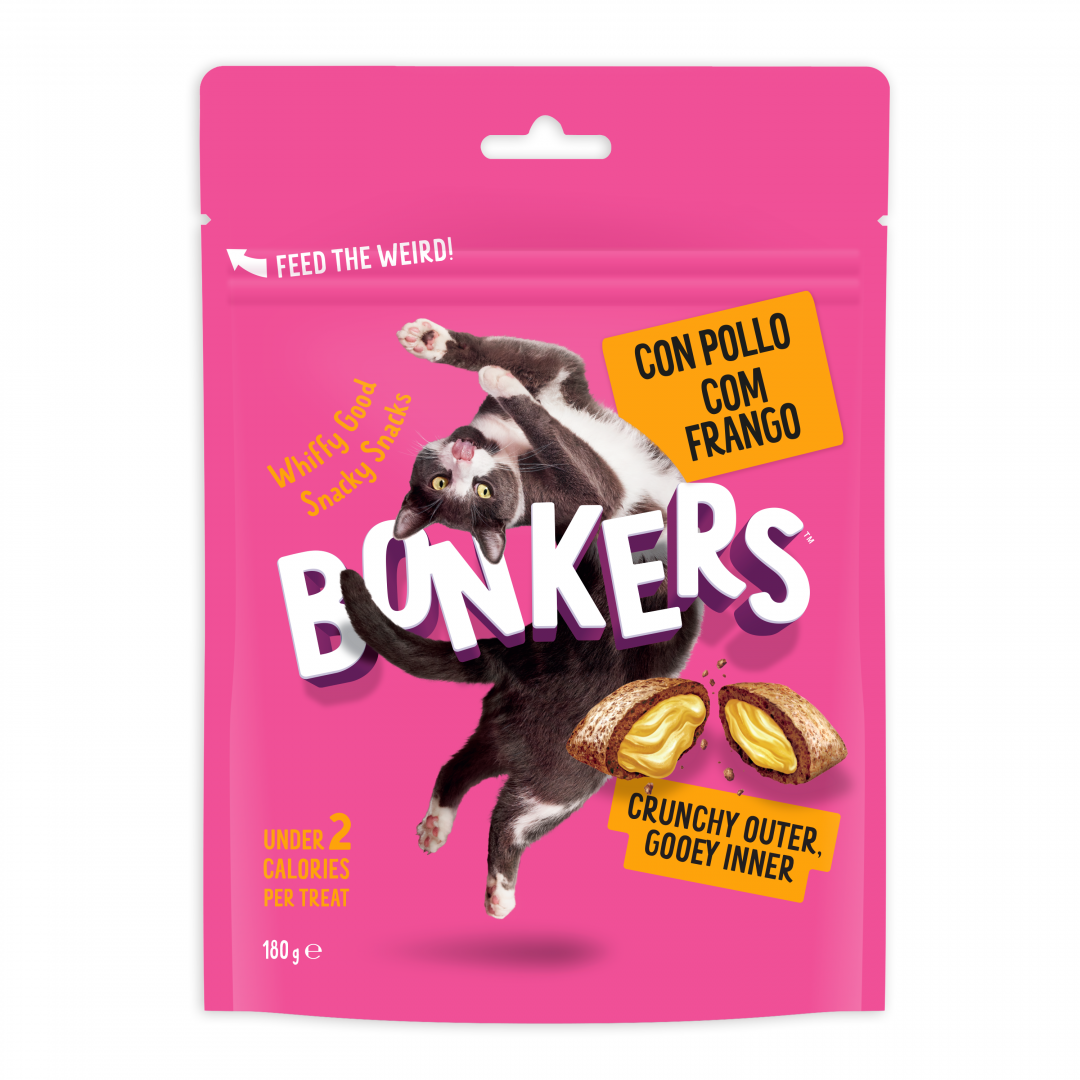 Snack para Gato com Frango Bonkers