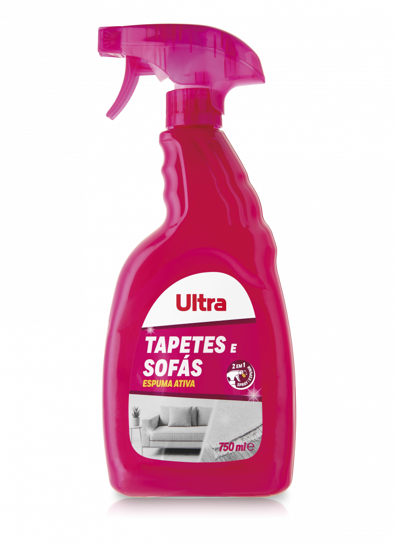 Spray Abrasivo Limpa Tapetes e Sofás