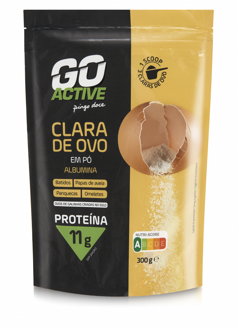 Clara de Ovo em Pó