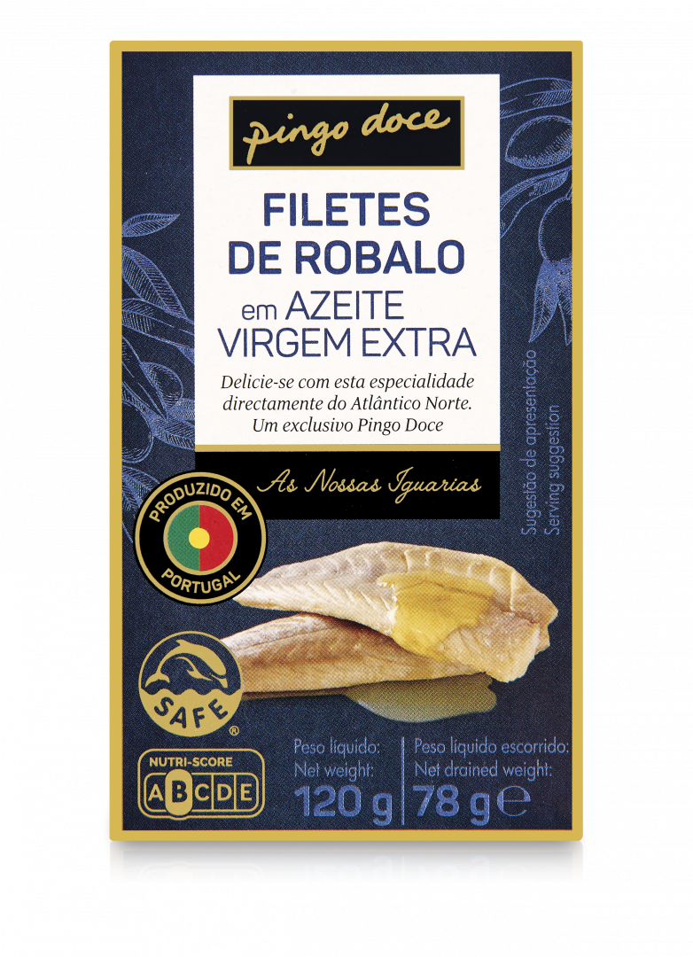 Filetes de Robalo em Azeite Virgem Extra Pingo Doce Iguarias