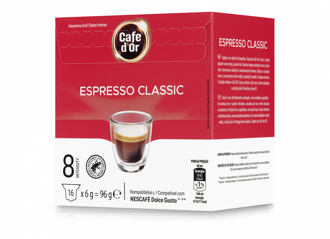 Cápsulas De Café Dolce Gusto Espresso Classic Café D'or 16 un