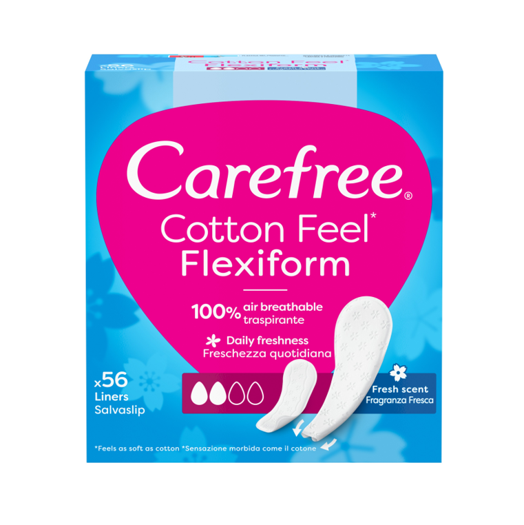 Pensos Diários Flexi Fresh Carefree 56 un