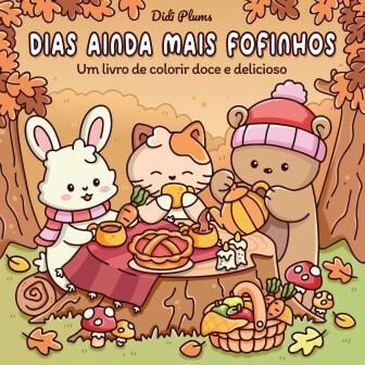 Livro de Colorir - Dias Ainda Mais Fofinhos